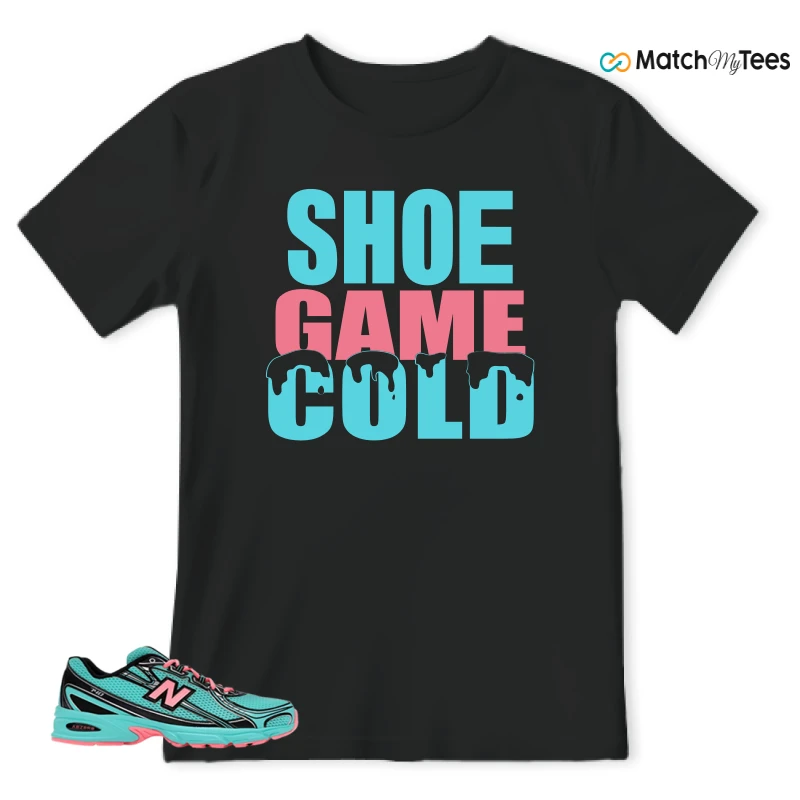 NEW BALANCE 740V2 CYBER JADE SNEAKER Matching Tees t-shirt