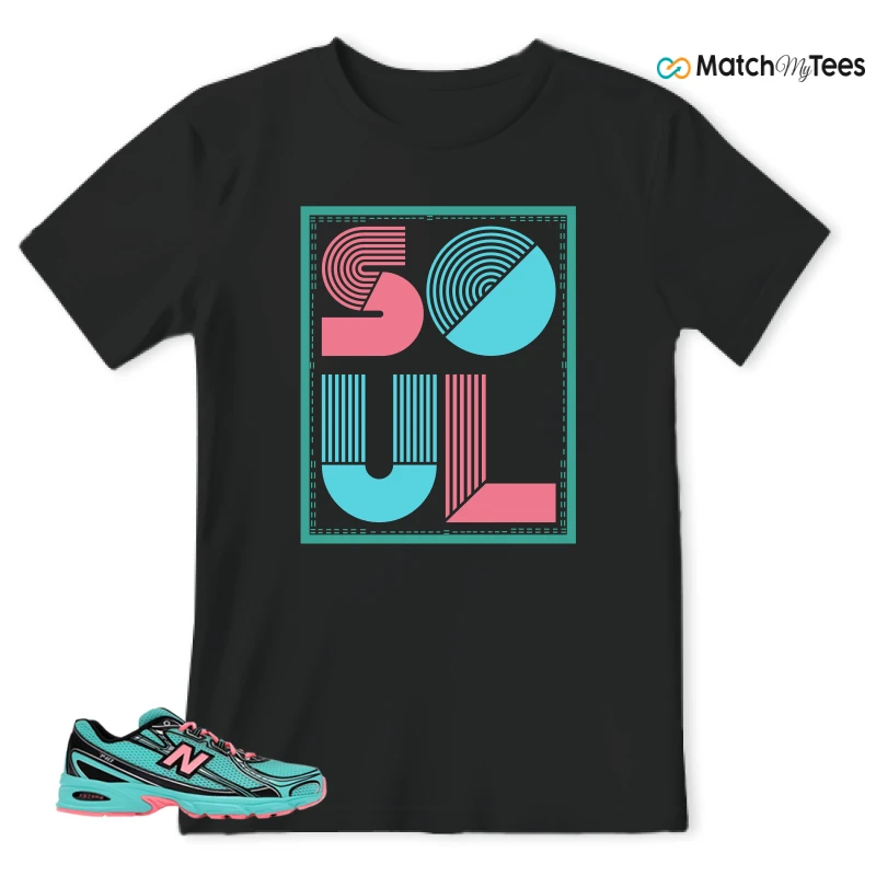 NEW BALANCE 740V2 CYBER JADE SNEAKER Matching Tees t-shirt