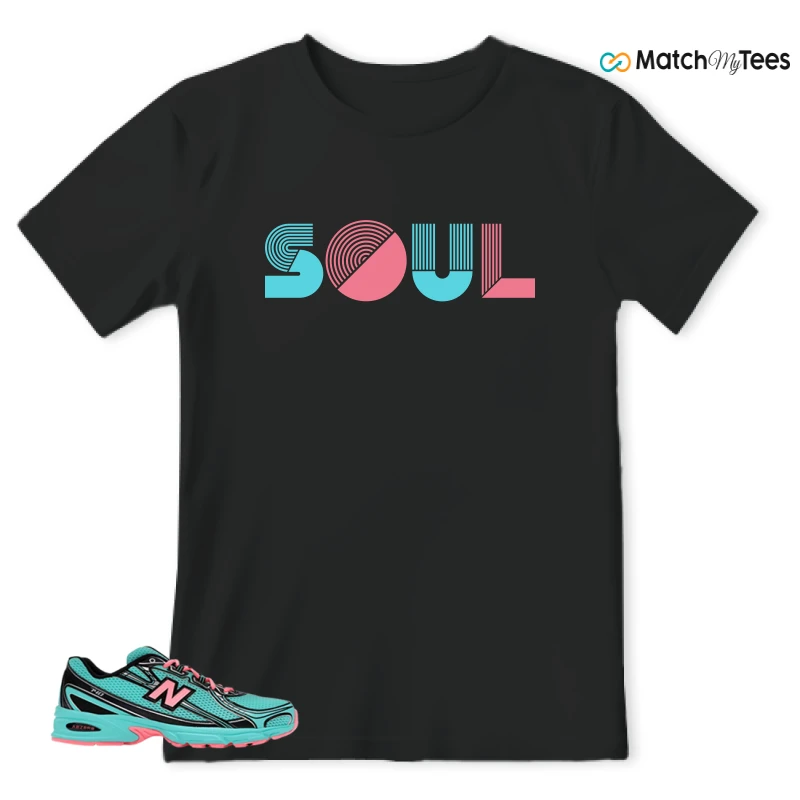 NEW BALANCE 740V2 CYBER JADE SNEAKER Matching Tees t-shirt