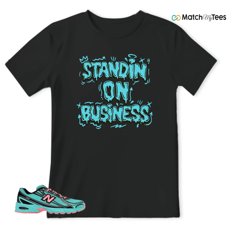 NEW BALANCE 740V2 CYBER JADE SNEAKER Matching Tees t-shirt