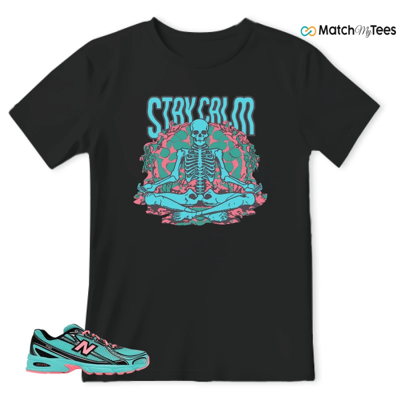 NEW BALANCE 740V2 CYBER JADE SNEAKER Matching Tees t-shirt
