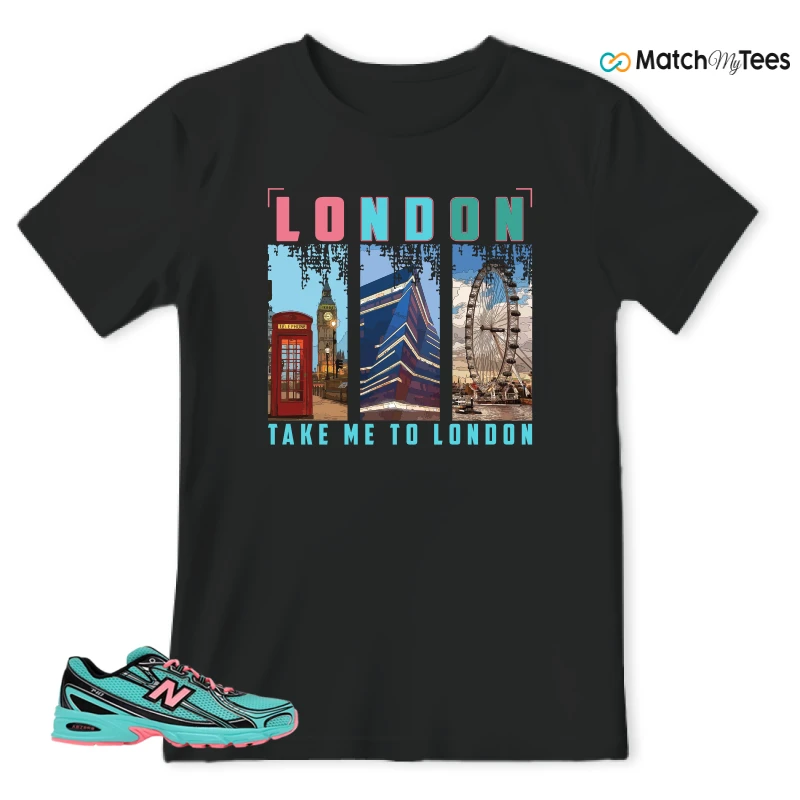 NEW BALANCE 740V2 CYBER JADE SNEAKER Matching Tees t-shirt