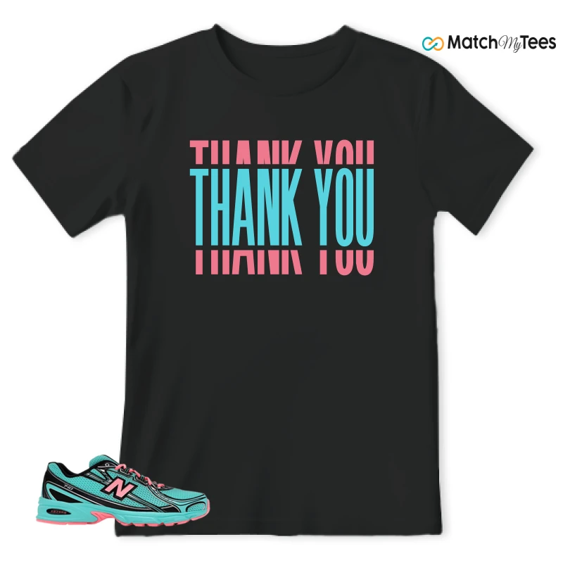 NEW BALANCE 740V2 CYBER JADE SNEAKER Matching Tees t-shirt
