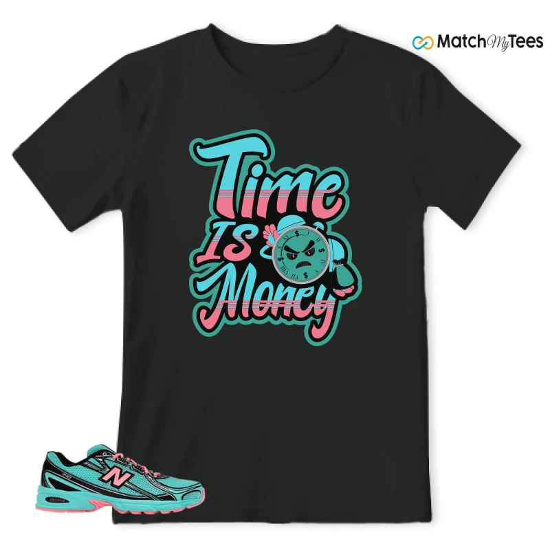NEW BALANCE 740V2 CYBER JADE SNEAKER Matching Tees t-shirt