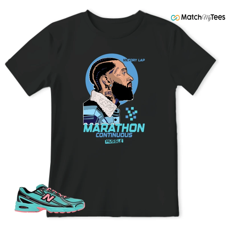 NEW BALANCE 740V2 CYBER JADE SNEAKER Matching Tees t-shirt