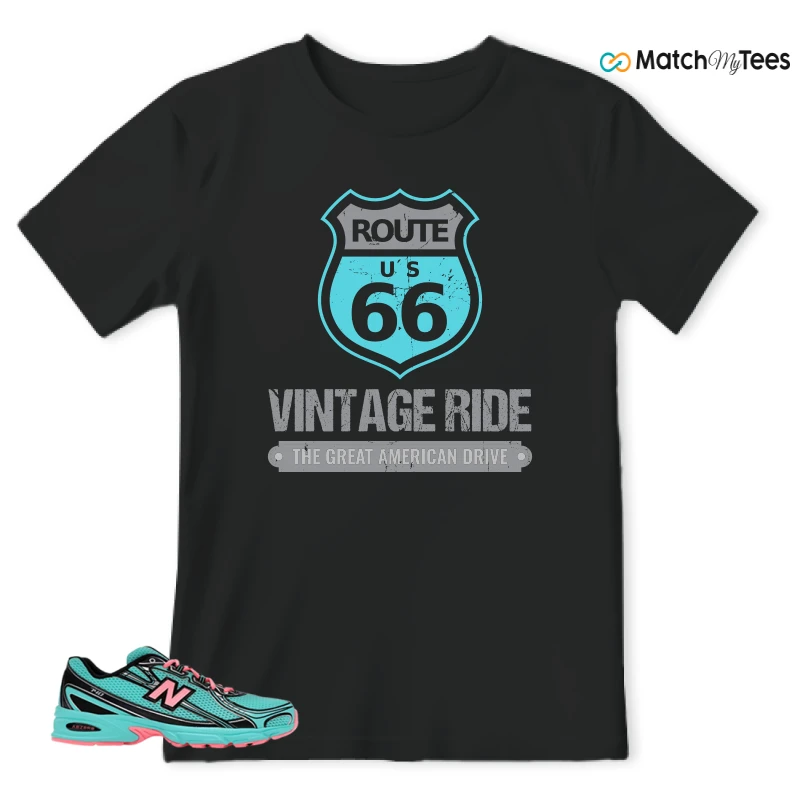 NEW BALANCE 740V2 CYBER JADE SNEAKER Matching Tees t-shirt