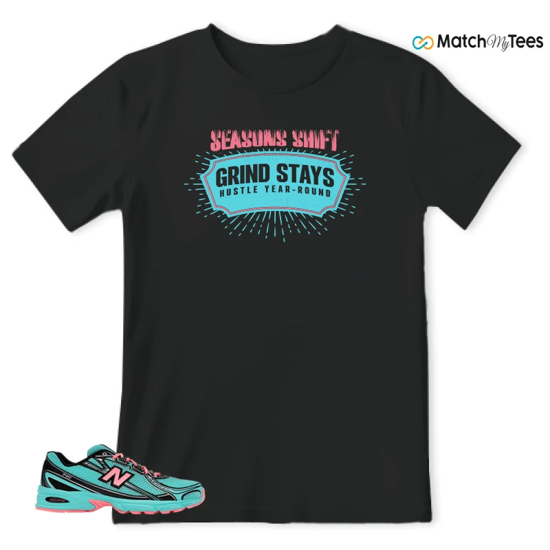 NEW BALANCE 740V2 CYBER JADE SNEAKER Matching Tees t-shirt