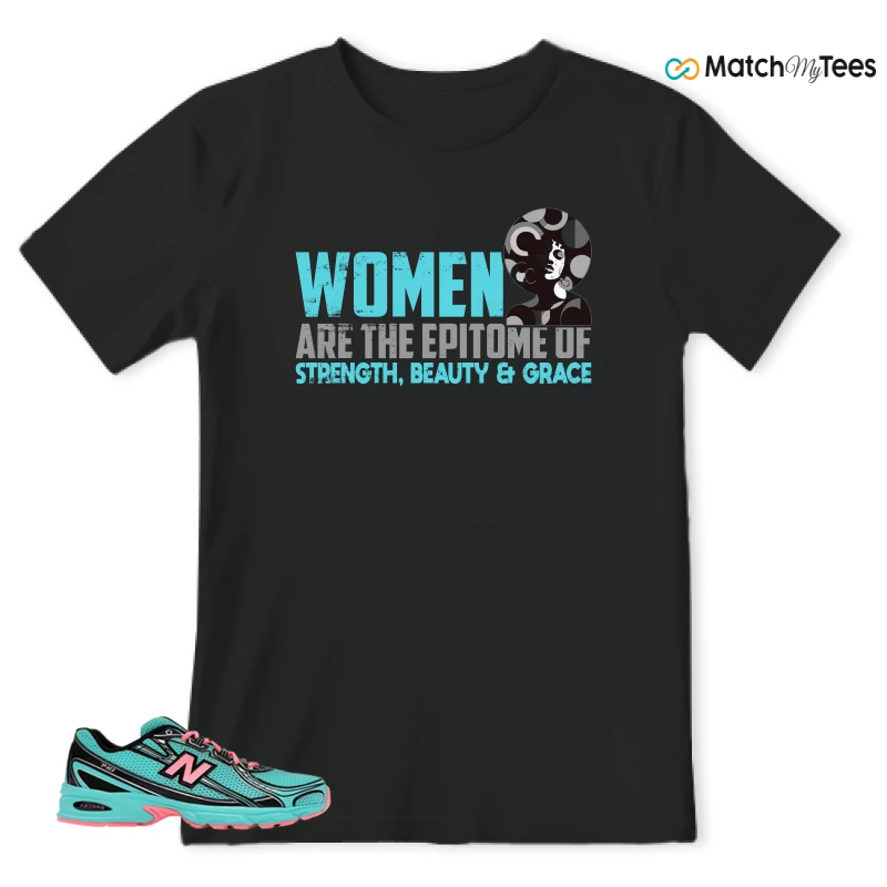 NEW BALANCE 740V2 CYBER JADE SNEAKER Matching Tees t-shirt