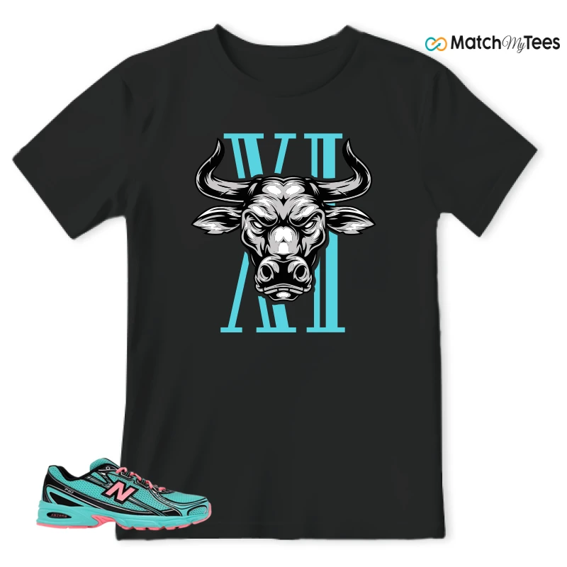 NEW BALANCE 740V2 CYBER JADE SNEAKER Matching Tees t-shirt