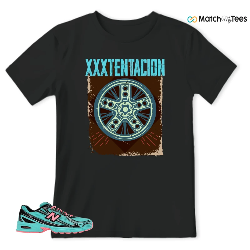 NEW BALANCE 740V2 CYBER JADE SNEAKER Matching Tees t-shirt