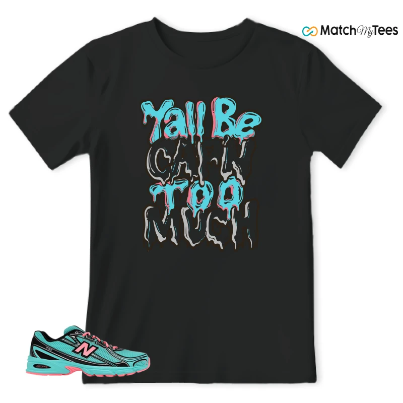 NEW BALANCE 740V2 CYBER JADE SNEAKER Matching Tees t-shirt