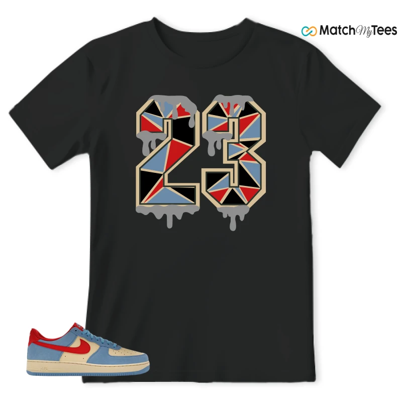 NIKE AIR FORCE 1 LOW '07 LV8 DORAEMON SNEAKER Matching Tees t-shirt