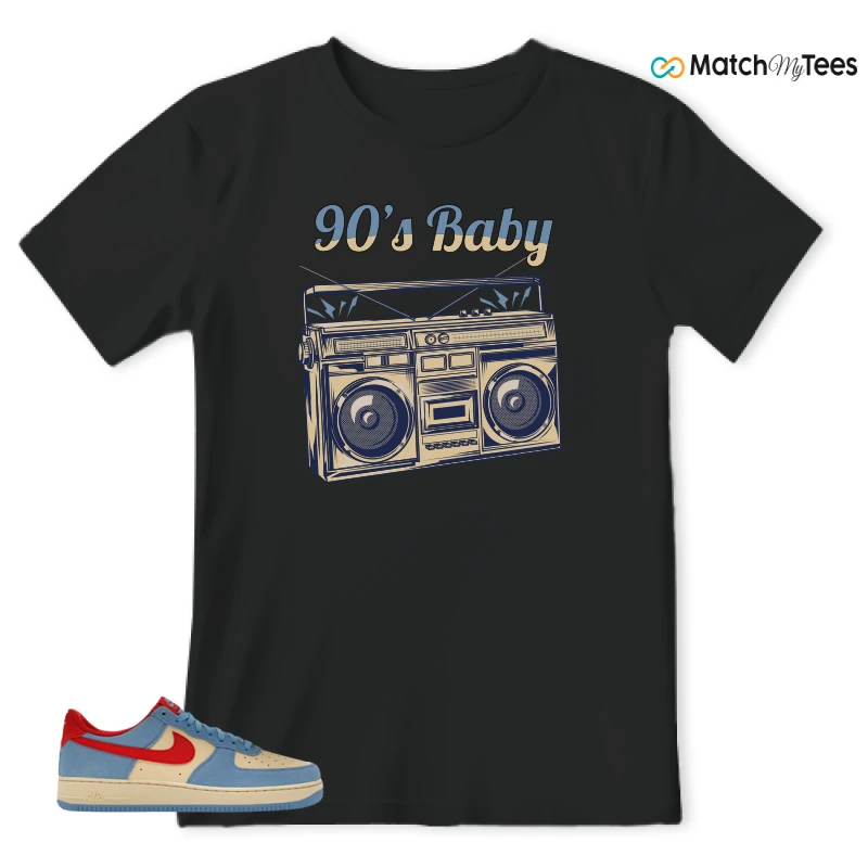 NIKE AIR FORCE 1 LOW '07 LV8 DORAEMON SNEAKER Matching Tees t-shirt