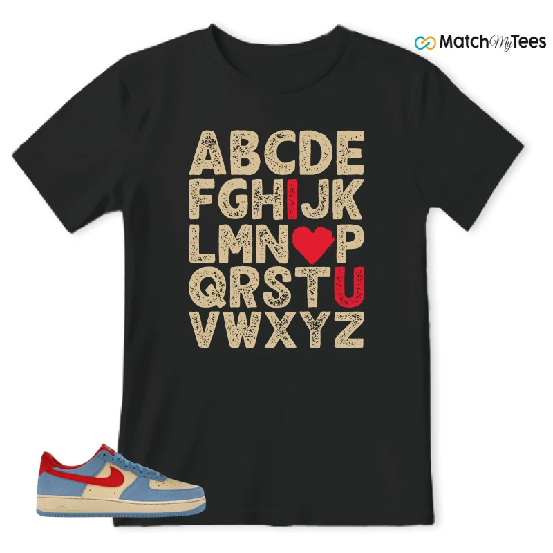 NIKE AIR FORCE 1 LOW '07 LV8 DORAEMON SNEAKER Matching Tees t-shirt