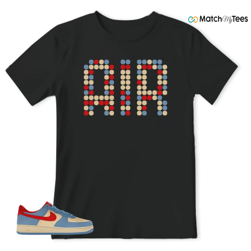 NIKE AIR FORCE 1 LOW '07 LV8 DORAEMON SNEAKER Matching Tees t-shirt