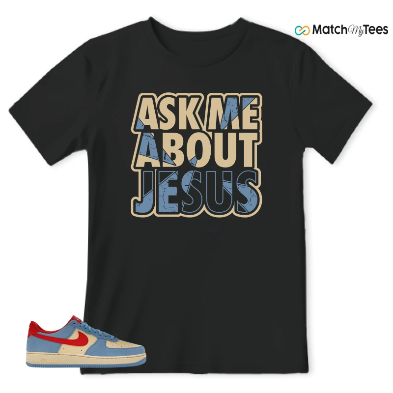 NIKE AIR FORCE 1 LOW '07 LV8 DORAEMON SNEAKER Matching Tees t-shirt