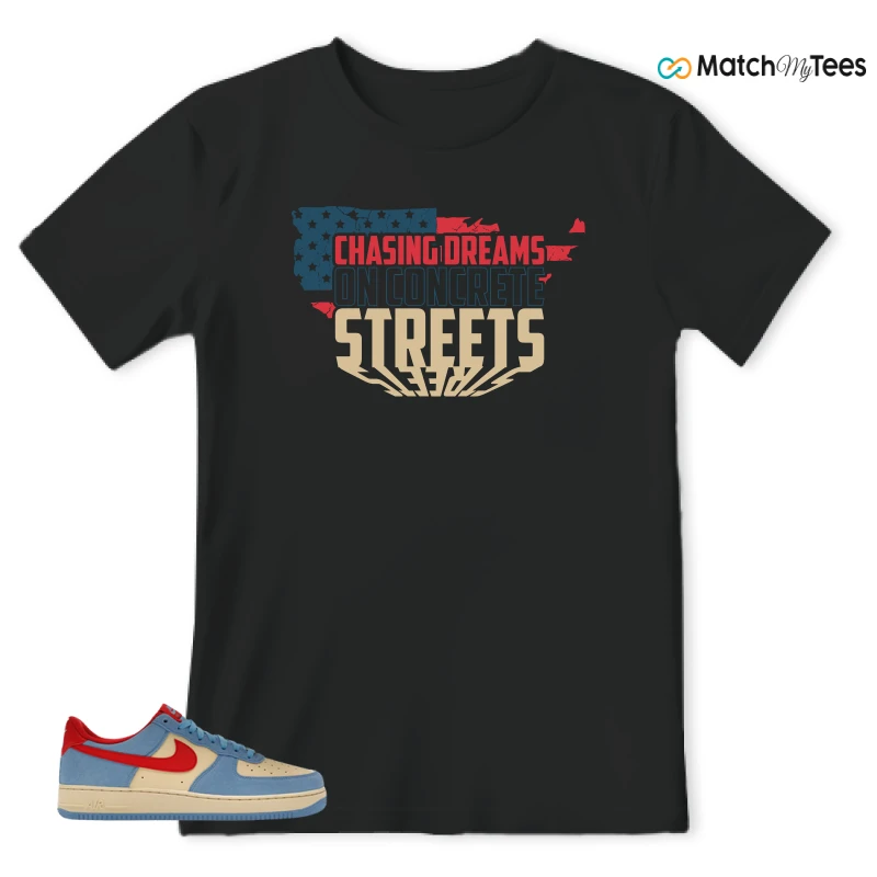 NIKE AIR FORCE 1 LOW '07 LV8 DORAEMON SNEAKER Matching Tees t-shirt