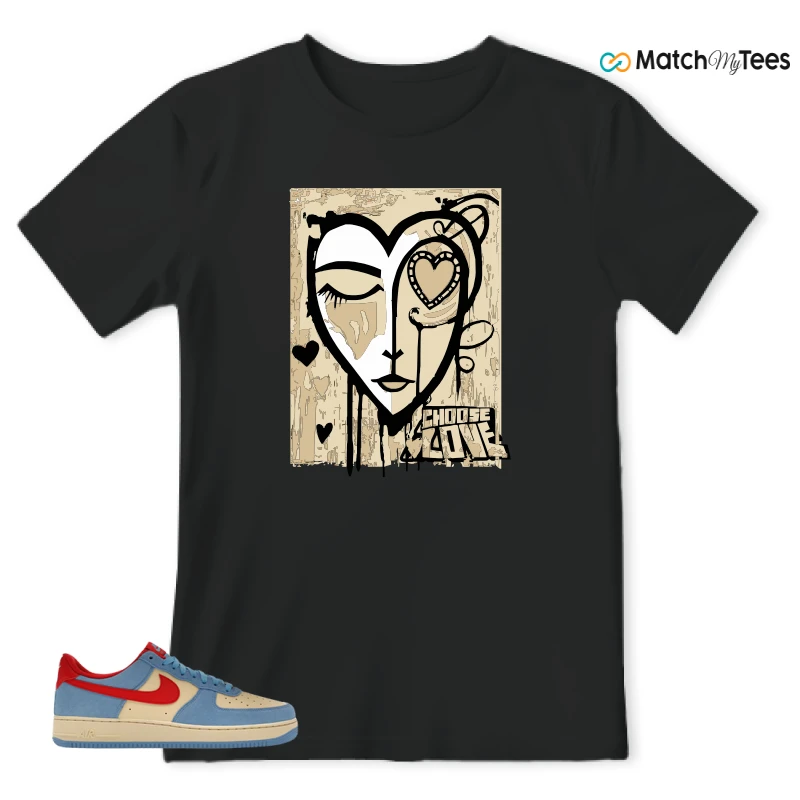 NIKE AIR FORCE 1 LOW '07 LV8 DORAEMON SNEAKER Matching Tees t-shirt