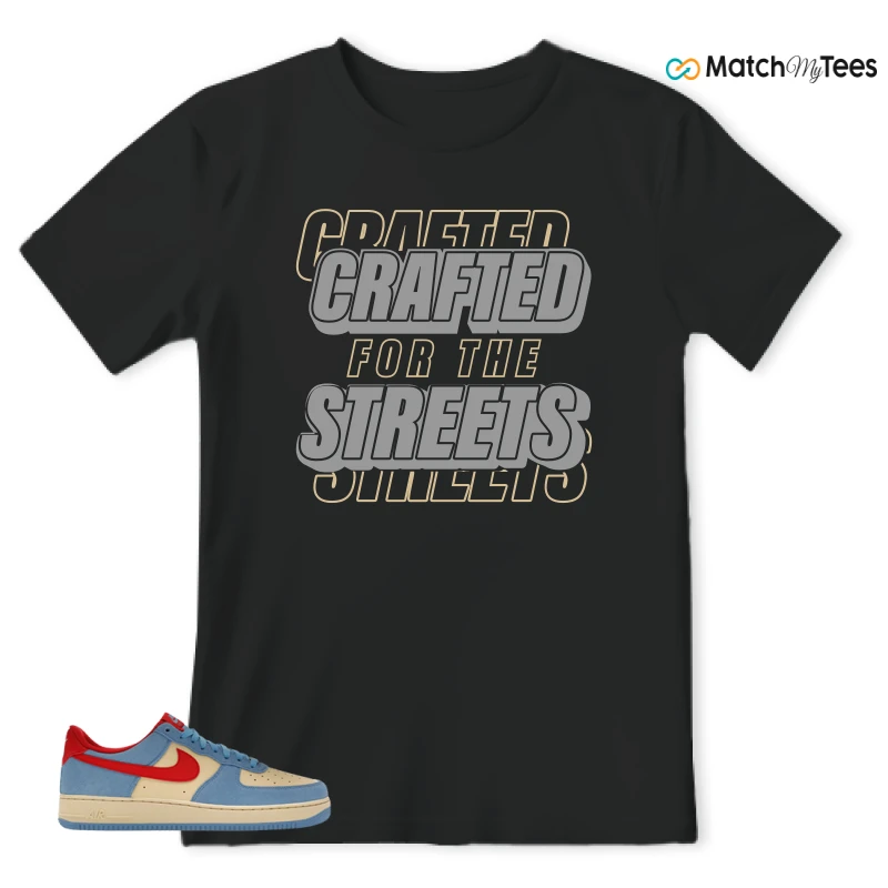 NIKE AIR FORCE 1 LOW '07 LV8 DORAEMON SNEAKER Matching Tees t-shirt