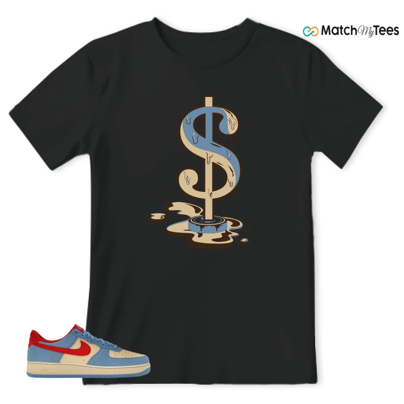 NIKE AIR FORCE 1 LOW '07 LV8 DORAEMON SNEAKER Matching Tees t-shirt