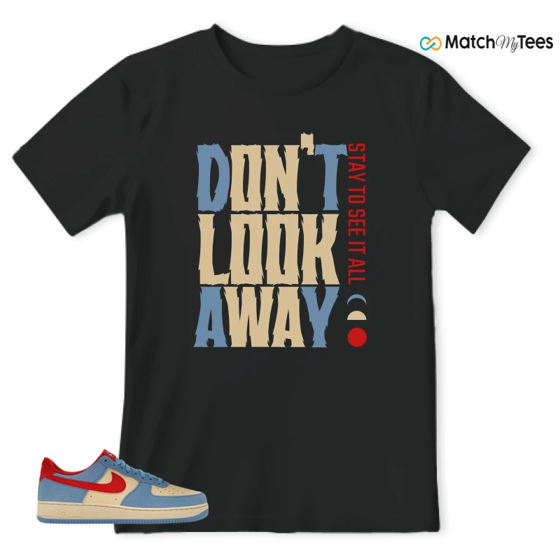 NIKE AIR FORCE 1 LOW '07 LV8 DORAEMON SNEAKER Matching Tees t-shirt