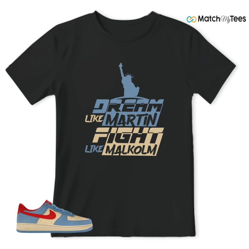 NIKE AIR FORCE 1 LOW '07 LV8 DORAEMON SNEAKER Matching Tees t-shirt