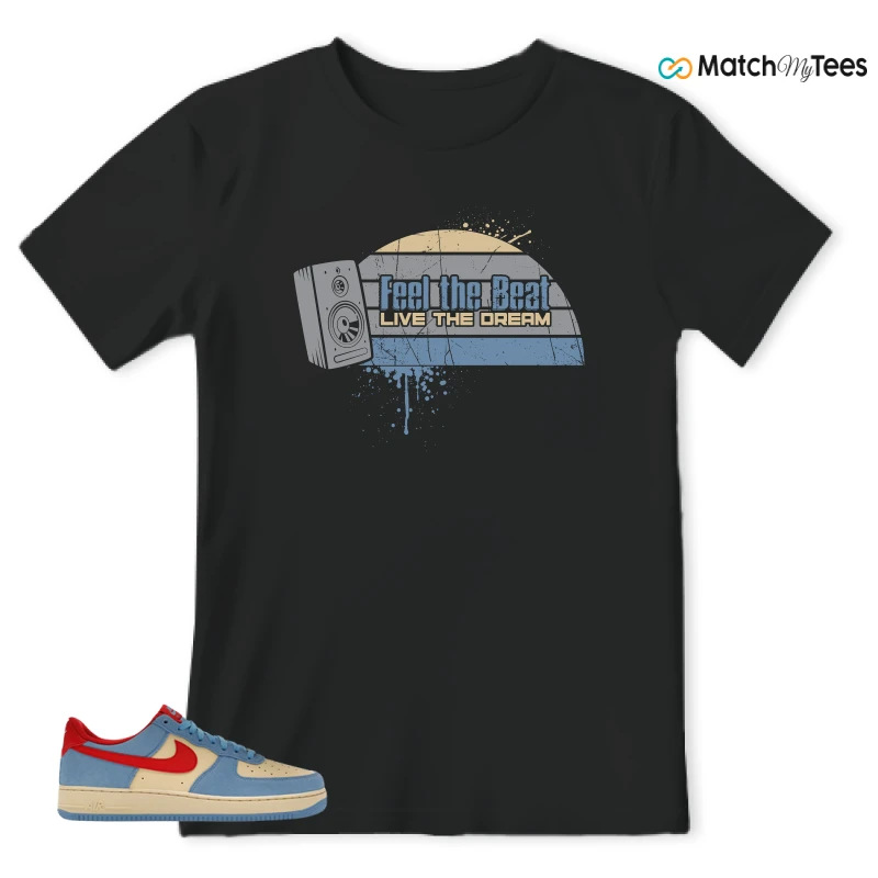 NIKE AIR FORCE 1 LOW '07 LV8 DORAEMON SNEAKER Matching Tees t-shirt