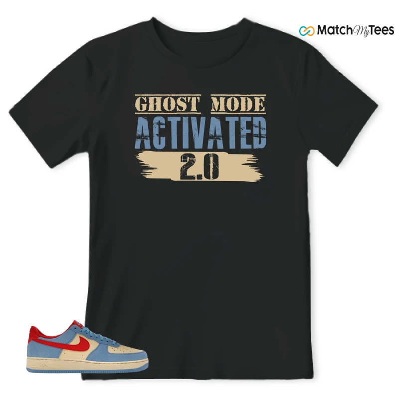 NIKE AIR FORCE 1 LOW '07 LV8 DORAEMON SNEAKER Matching Tees t-shirt