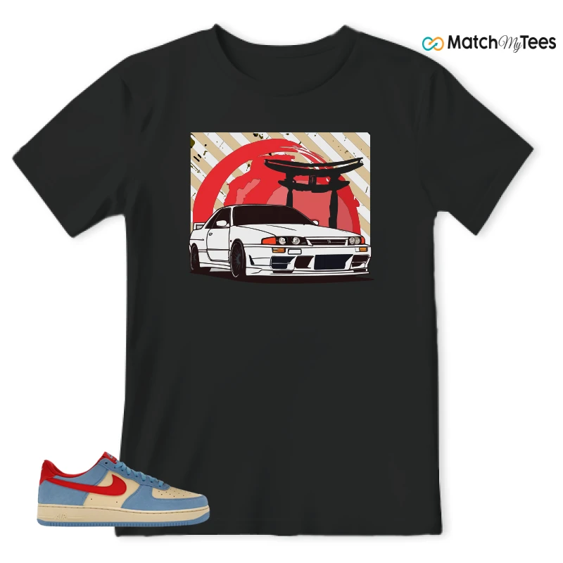 NIKE AIR FORCE 1 LOW '07 LV8 DORAEMON SNEAKER Matching Tees t-shirt