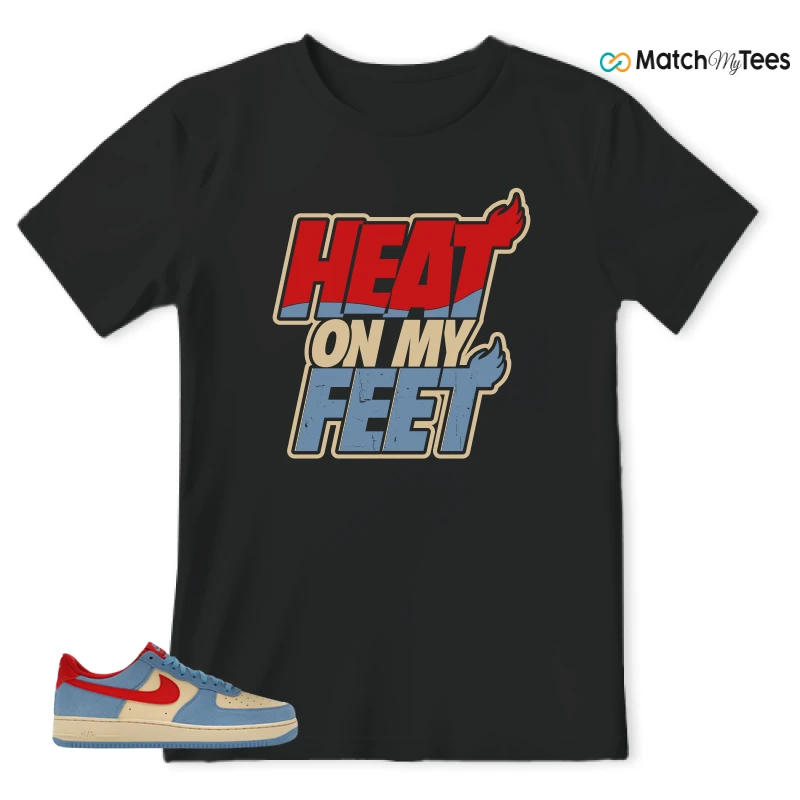 NIKE AIR FORCE 1 LOW '07 LV8 DORAEMON SNEAKER Matching Tees t-shirt