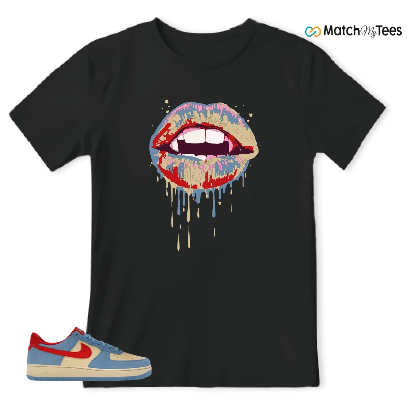 NIKE AIR FORCE 1 LOW '07 LV8 DORAEMON SNEAKER Matching Tees t-shirt