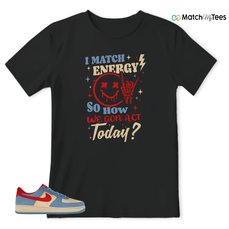 NIKE AIR FORCE 1 LOW '07 LV8 DORAEMON SNEAKER Matching Tees t-shirt