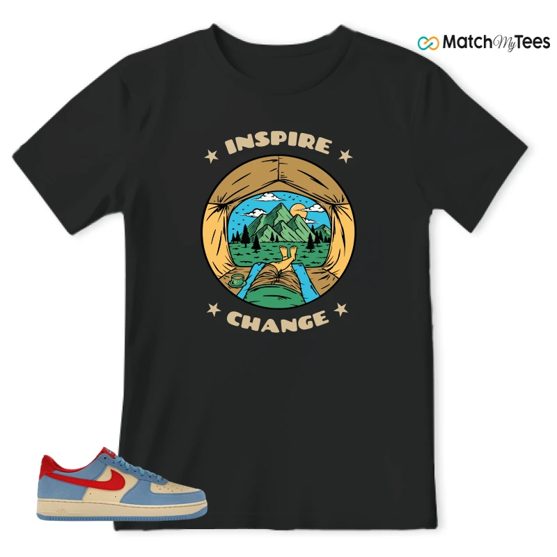 NIKE AIR FORCE 1 LOW '07 LV8 DORAEMON SNEAKER Matching Tees t-shirt