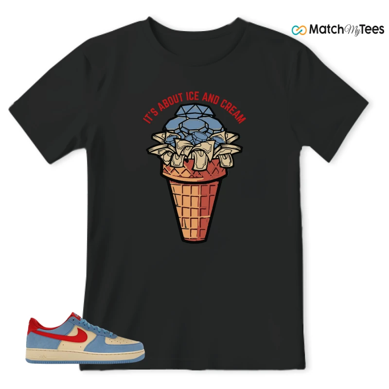 NIKE AIR FORCE 1 LOW '07 LV8 DORAEMON SNEAKER Matching Tees t-shirt