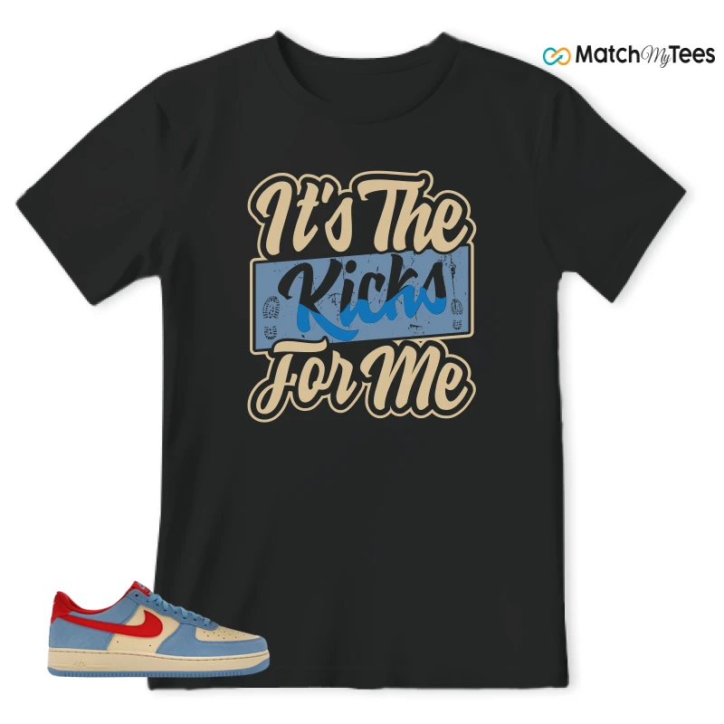 NIKE AIR FORCE 1 LOW '07 LV8 DORAEMON SNEAKER Matching Tees t-shirt