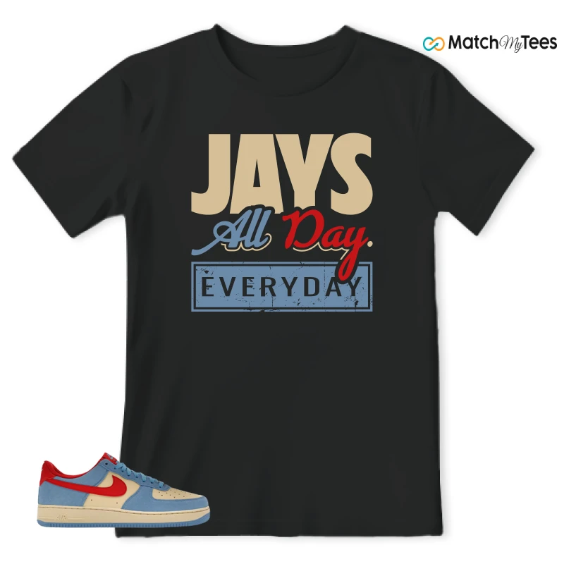 NIKE AIR FORCE 1 LOW '07 LV8 DORAEMON SNEAKER Matching Tees t-shirt