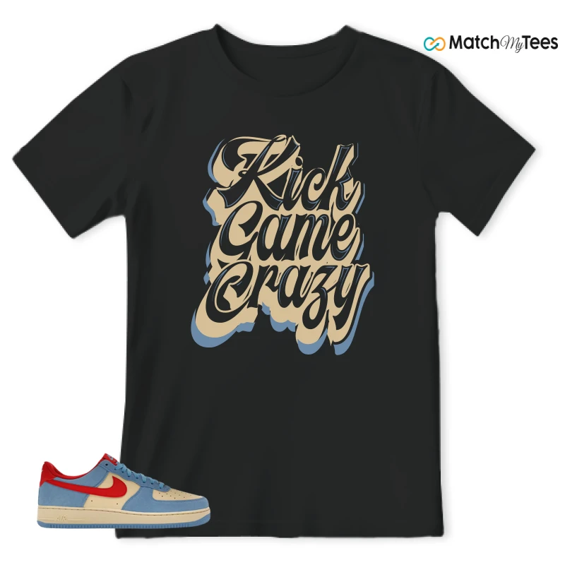 NIKE AIR FORCE 1 LOW '07 LV8 DORAEMON SNEAKER Matching Tees t-shirt