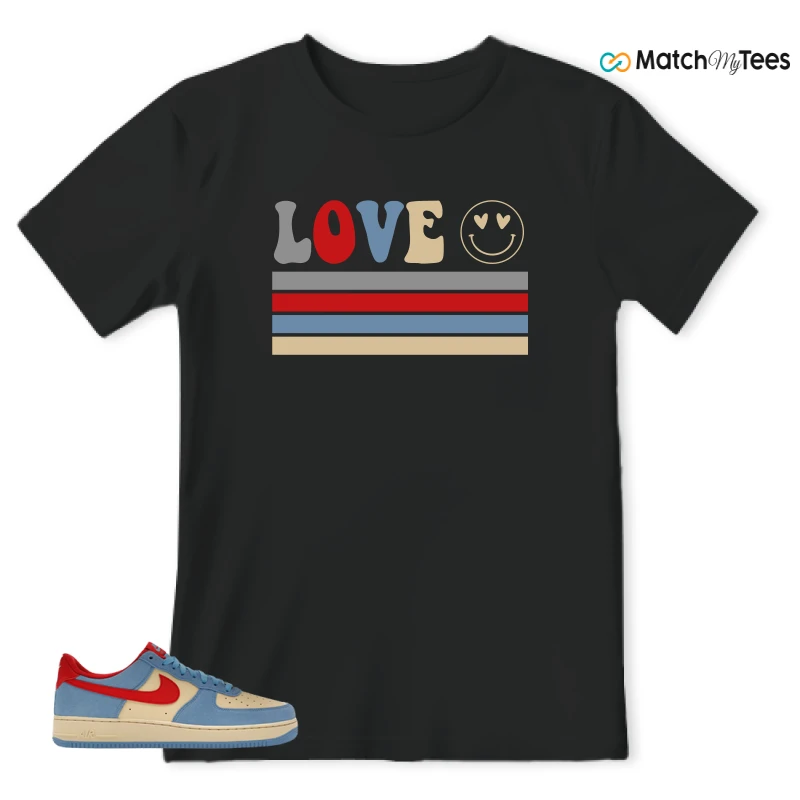 NIKE AIR FORCE 1 LOW '07 LV8 DORAEMON SNEAKER Matching Tees t-shirt