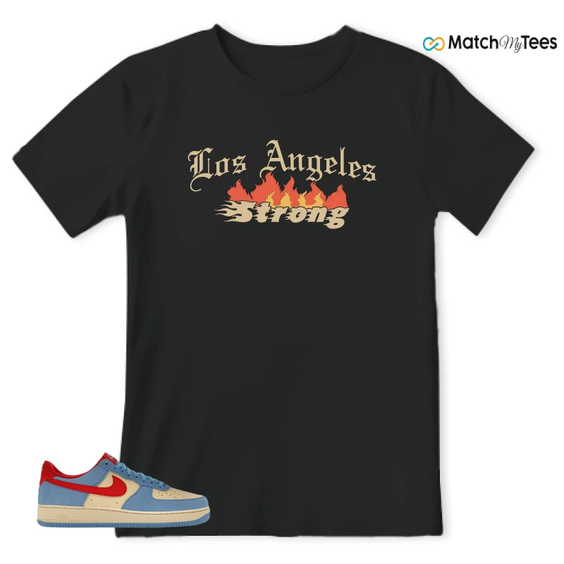 NIKE AIR FORCE 1 LOW '07 LV8 DORAEMON SNEAKER Matching Tees t-shirt