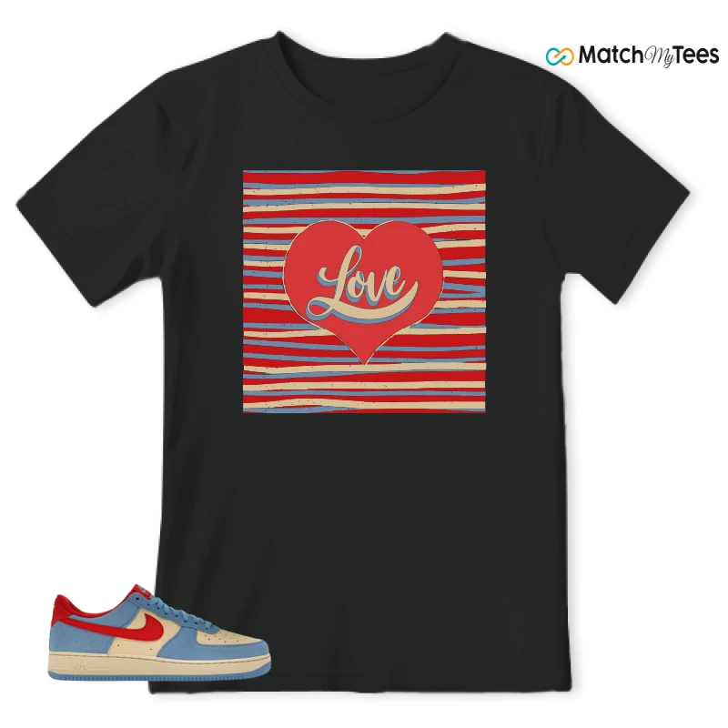 NIKE AIR FORCE 1 LOW '07 LV8 DORAEMON SNEAKER Matching Tees t-shirt