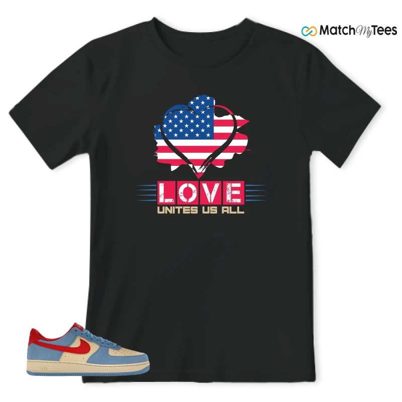 NIKE AIR FORCE 1 LOW '07 LV8 DORAEMON SNEAKER Matching Tees t-shirt