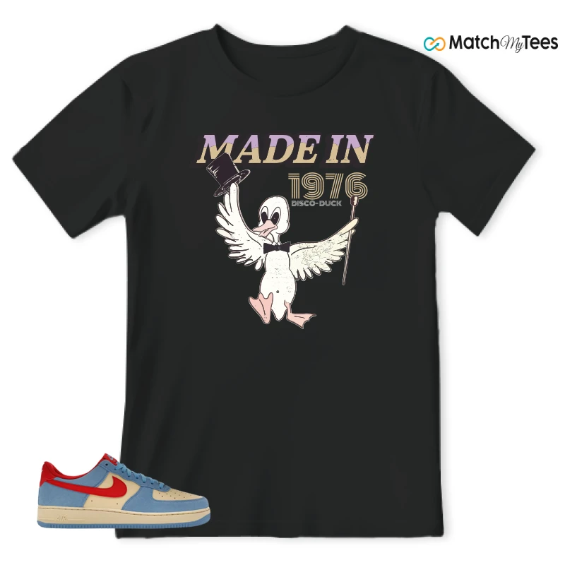 NIKE AIR FORCE 1 LOW '07 LV8 DORAEMON SNEAKER Matching Tees t-shirt