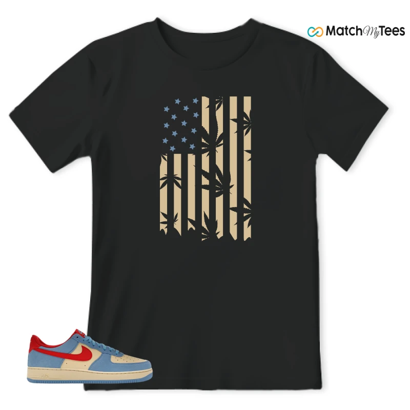 NIKE AIR FORCE 1 LOW '07 LV8 DORAEMON SNEAKER Matching Tees t-shirt