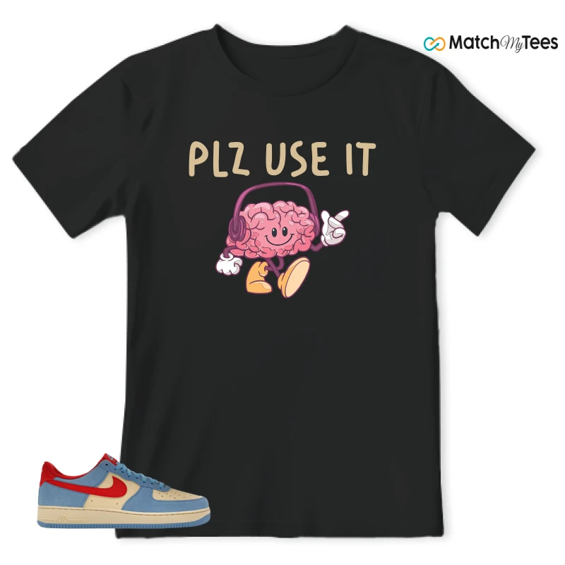NIKE AIR FORCE 1 LOW '07 LV8 DORAEMON SNEAKER Matching Tees t-shirt