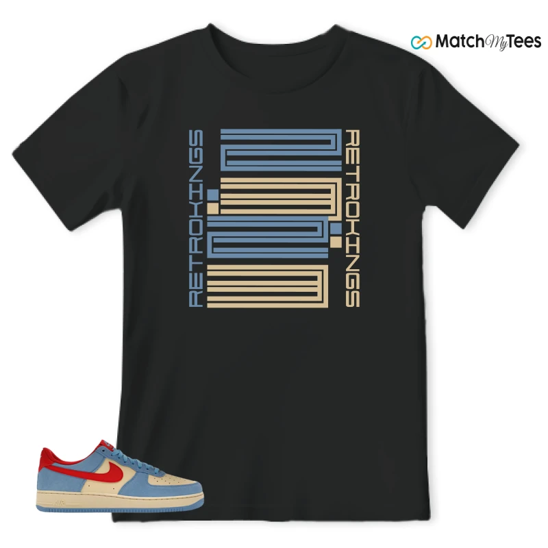 NIKE AIR FORCE 1 LOW '07 LV8 DORAEMON SNEAKER Matching Tees t-shirt