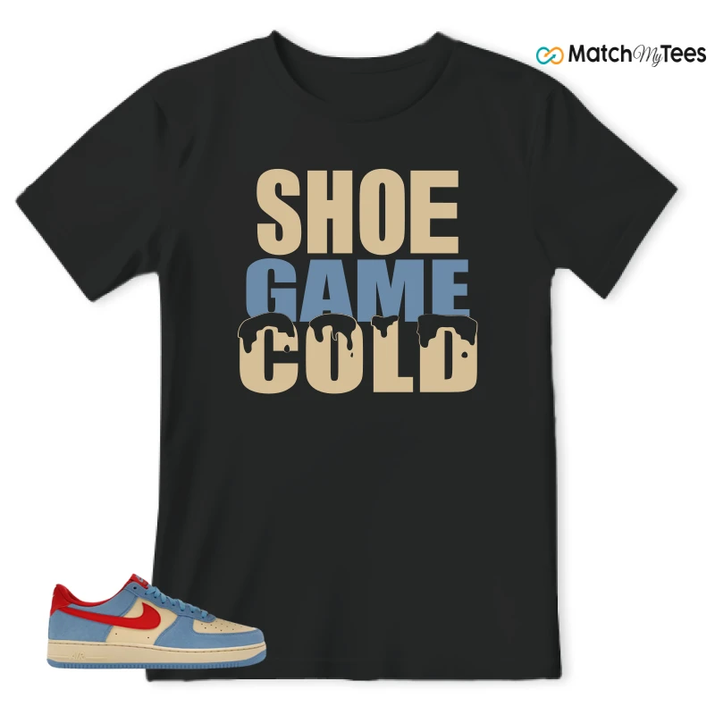 NIKE AIR FORCE 1 LOW '07 LV8 DORAEMON SNEAKER Matching Tees t-shirt