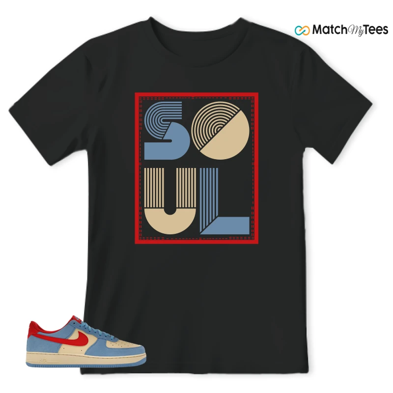 NIKE AIR FORCE 1 LOW '07 LV8 DORAEMON SNEAKER Matching Tees t-shirt