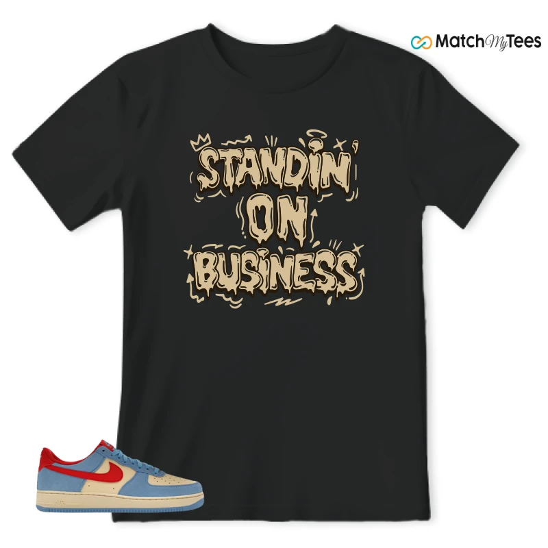 NIKE AIR FORCE 1 LOW '07 LV8 DORAEMON SNEAKER Matching Tees t-shirt