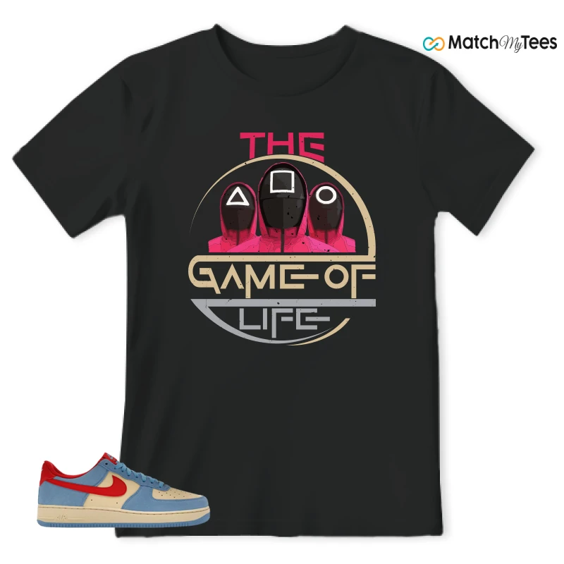 NIKE AIR FORCE 1 LOW '07 LV8 DORAEMON SNEAKER Matching Tees t-shirt