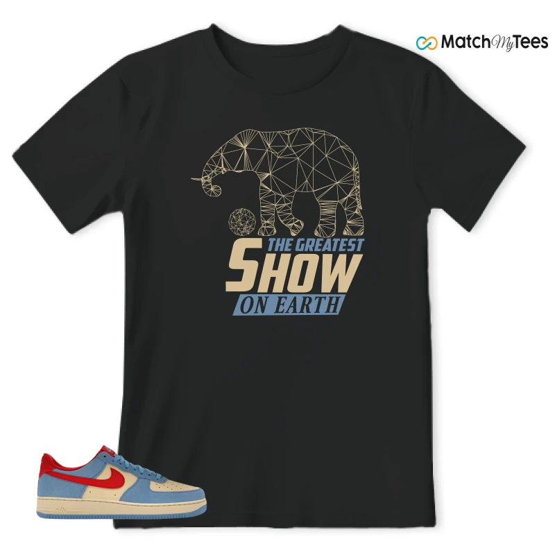 NIKE AIR FORCE 1 LOW '07 LV8 DORAEMON SNEAKER Matching Tees t-shirt